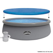 Dellonda Swimming Pool Top Cover with Rope Ties for DL18 Dellonda  - Dynamic Drive