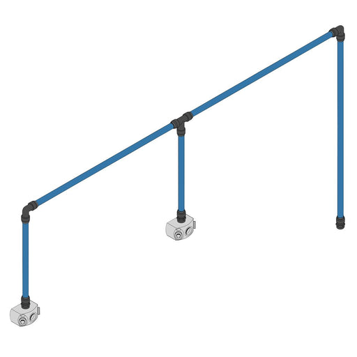 Sealey Speedfitï 12m 2-Drop Air Supply System Kit CASKIT2 Sealey - Dynamic Drive