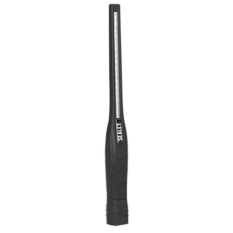 Sealey Rechargeable 360 Slim Inspection Light 8W & 1W SMD LED Black Lithium-ion Sealey - Dynamic Drive