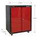 Sealey Modular 2 Door Cabinet with Worktop 665mm APMS81 Sealey - Dynamic Drive