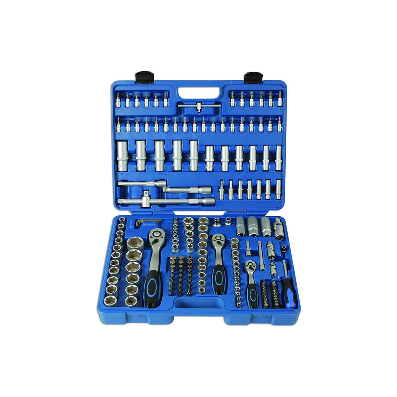 Laser Socket Set 1/4"D, 3/8"D, 1/2"D 171pc 6590 Laser - Dynamic Drive