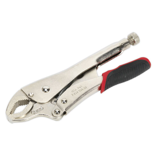 Sealey Premier Locking Pliers Mole Sure Grips 220mm Xtreme Grip Quick Release Sealey  - Dynamic Drive