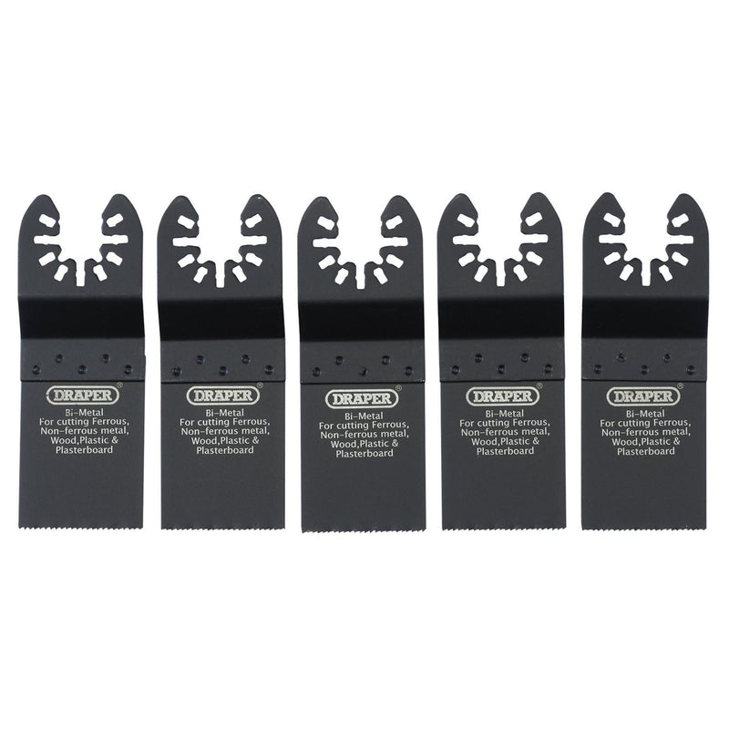 Draper Multi-Tool Plunge Cutter (5 Piece) 70476 Draper - Dynamic Drive