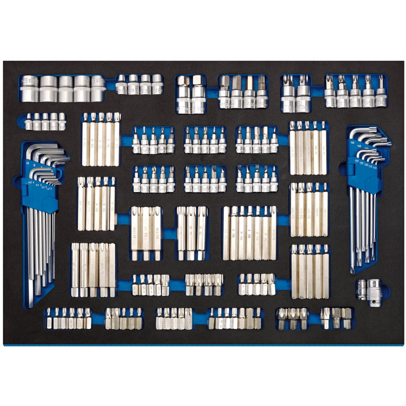 Draper Bit Set in Full Plus Drawer EVA Insert Tray (167 Piece) 63516 Draper - Dynamic Drive
