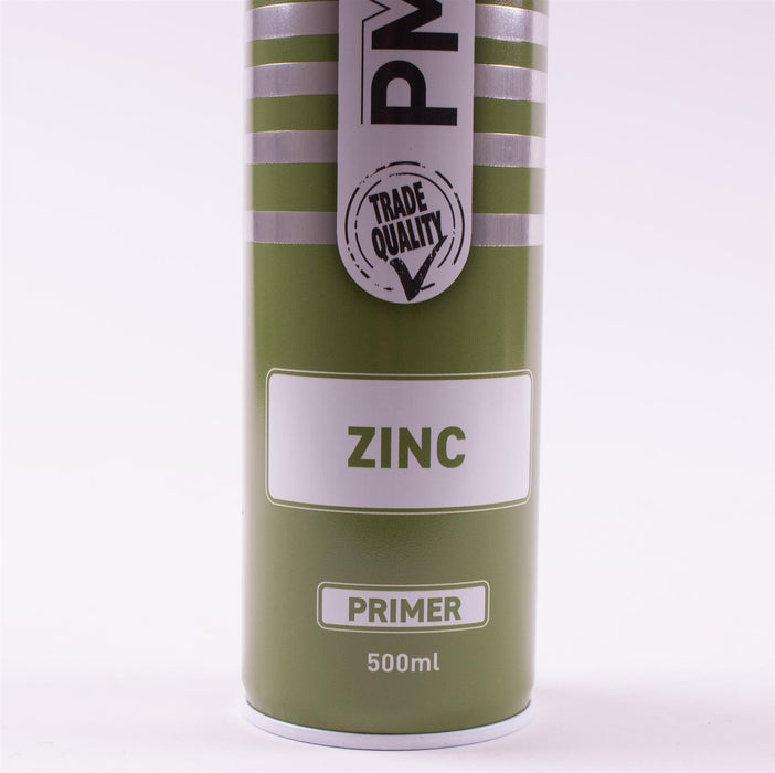2x Autotek Professional Zinc Primer 500ml Spray Paint High Coverage Autotek - Dynamic Drive