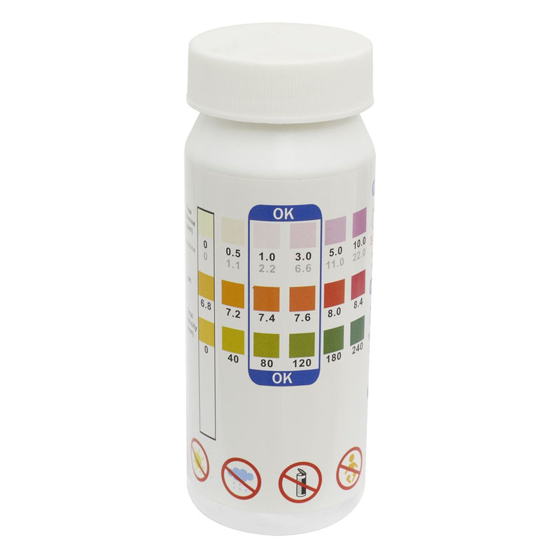 Dellonda 3-in-1 Chlorine, PH & Alkalinity Test Strips x50 Strips - Pack of 1 Dellonda - Dynamic Drive
