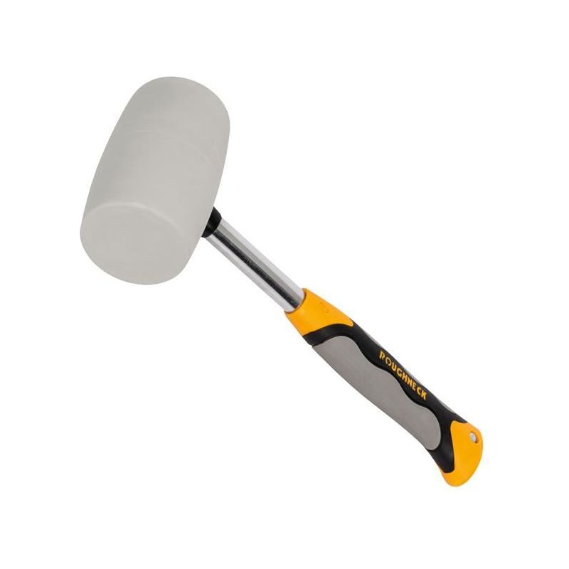 Roughneck Non-Marking White Rubber Mallet 680g (24oz) Roughneck - Dynamic Drive