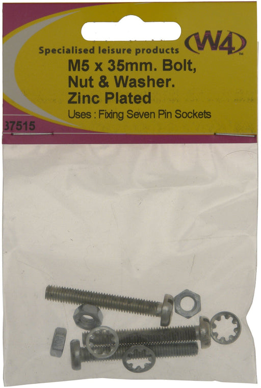 W4 7 Pin Socket Bolt Set (3) 37515 W4 - Dynamic Drive