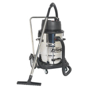 Sealey Vacuum Cleaner Industrial Wet & Dry 77L Stainless Steel Drum with Swivel Sealey - Dynamic Drive
