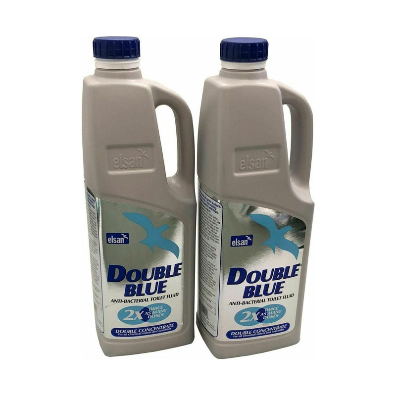 Elsan Double Blue Toilet Fluid Twinpack - 2 Litre Elsan  - Dynamic Drive