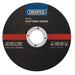Draper Inox Flat Metal Cutting Discs, 115 x 22.2 x 1.2mm (Pack of 10) 08940 Draper - Dynamic Drive