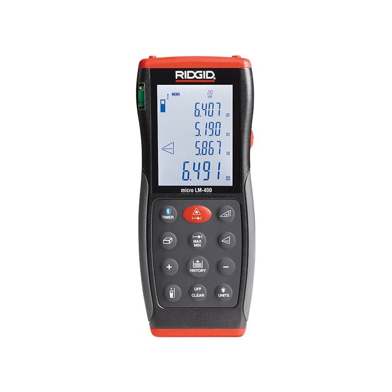 Ridgid 36813 Micro LM-400 Advanced Laser Distance Measure 70m RIDGID - Dynamic Drive