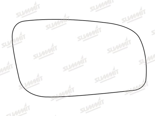 Summit Non-Heated Base Plate With Standard Mirror Glass fits Audi VW RHS Summit - Dynamic Drive