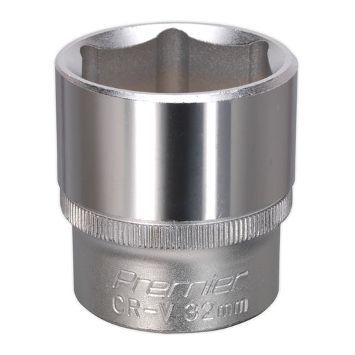 Sealey WallDrive Socket 32mm 1/2"Sq Drive S1232 Sealey - Dynamic Drive