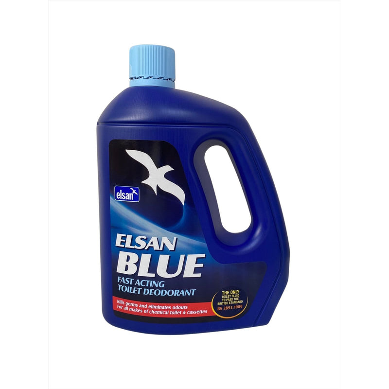 Elsan Blue 4L x 4 Multipack Perfumed Toilet Fluid Elsan  - Dynamic Drive
