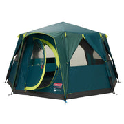 Coleman Octagon Green 8 Person Blackout Tent Camping Festival Outdoors Garden Coleman - Dynamic Drive