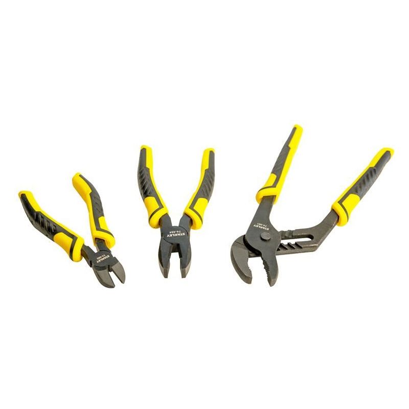 Stanley® Hand Tools DYNAGRIP® Plier Set, 3 Piece STANLEY® Hand Tools - Dynamic Drive