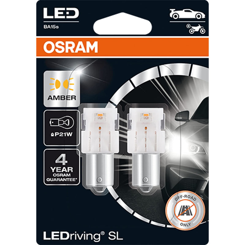 Osram LEDriving SL, LED Signal Lamps, Off-Road Only, Non ECE, Double Blister, Am Osram - Dynamic Drive
