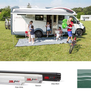 Fiamma Polar White F45S 350 Awning Evergreen Fabric Fiamma - Dynamic Drive