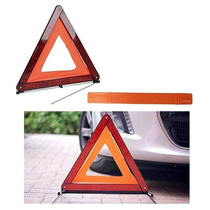 Emergency Safety Warning Triangle Reflective Car Road European Breakdown Travel Town Tools - Dynamic Drive