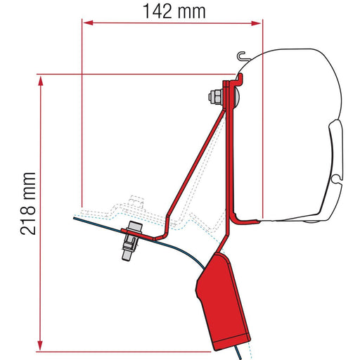 Fiamma Kit Ford Custom Nugget: Enhance Your Camper's Awning System Fiamma - Dynamic Drive