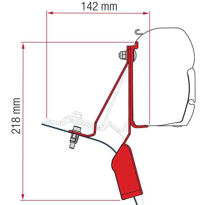 Fiamma Kit Ford Custom Nugget: Enhance Your Camper's Awning System Fiamma - Dynamic Drive