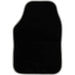 Streetwize Standard Universal Mat Set - Velour - Black/Silver Binding - 4 Piece Streetwize  - Dynamic Drive