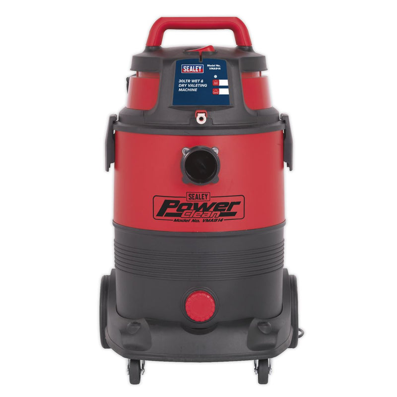 Sealey Valet Machine Wet & Dry 30L VMA914 Sealey - Dynamic Drive