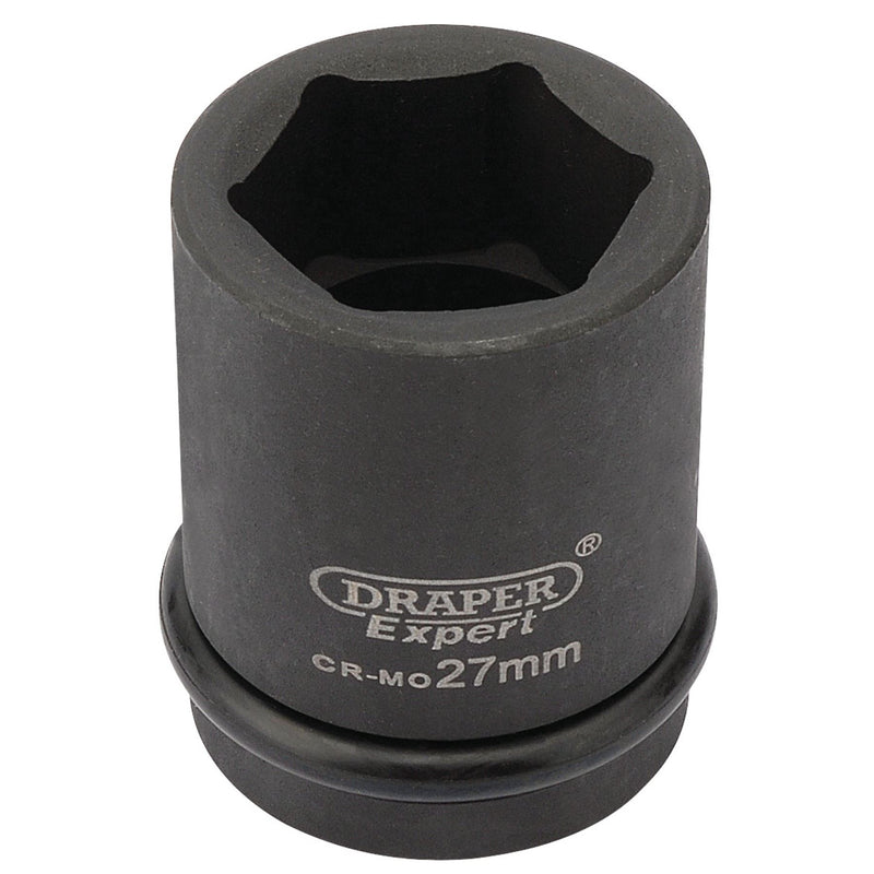 Draper HI-TORQ 6 Point Impact Socket, 3/4" Sq. Dr., 27mm 28719 Draper - Dynamic Drive