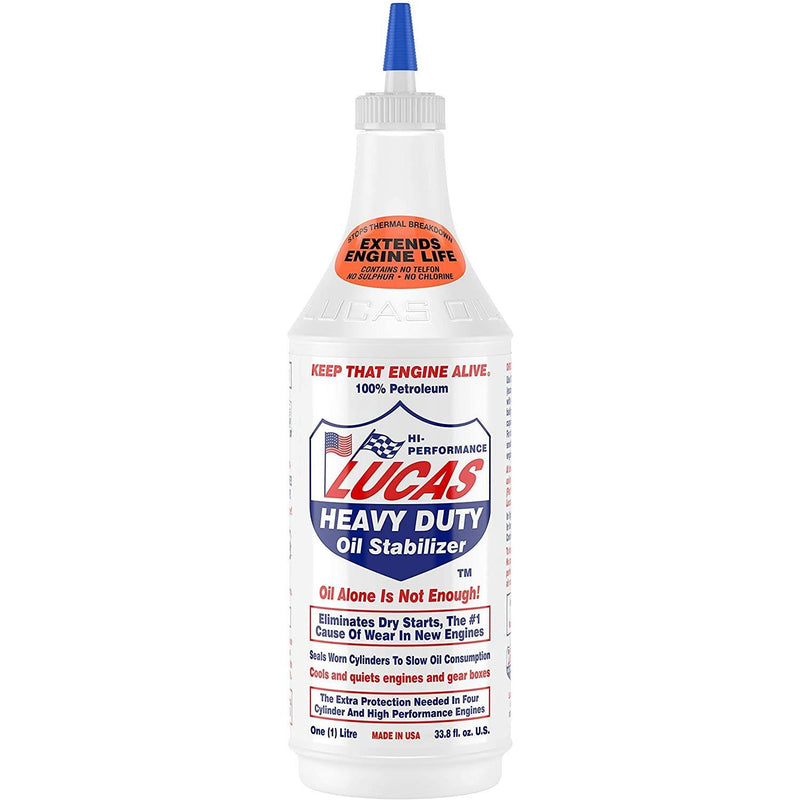 Lucas Oil 40001 Heavy Duty Oil Stabilizer-1L & 40278 Engine Stop Leak - 946ml Lucas Oil - Dynamic Drive