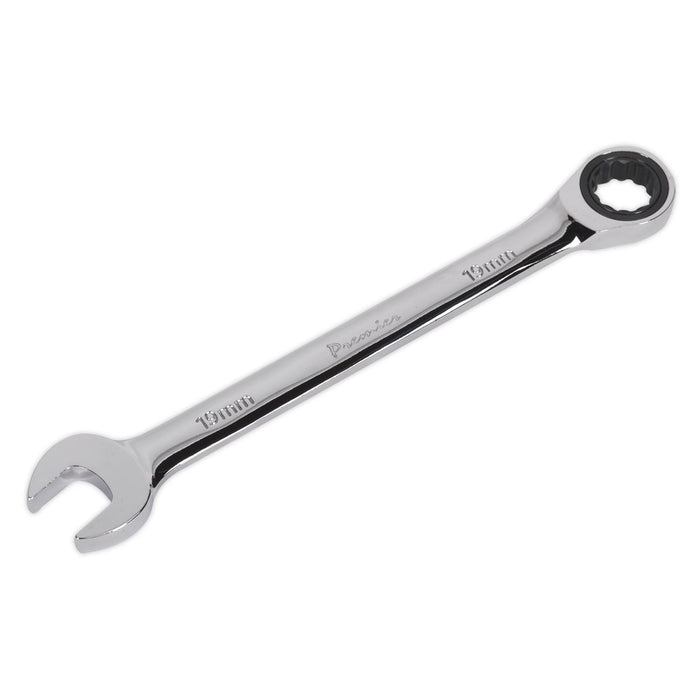Sealey Ratchet Combination Spanner 19mm RCW19 Sealey - Dynamic Drive