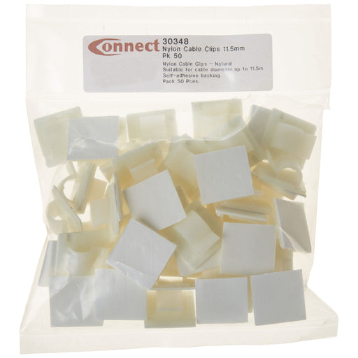 Tool Connection Nylon Cable Clips 11.5mm 50pc 30348 Tool Connection - Dynamic Drive