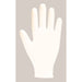 5x Bodyguards Powder Free White Latex Disposable Gloves XL Box of 100 Bodyguard - Dynamic Drive