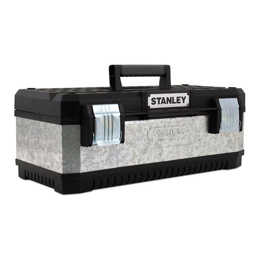 Stanley® Hand Tools Galvanised Metal Toolbox 50cm (20in) STANLEY® Hand Tools - Dynamic Drive