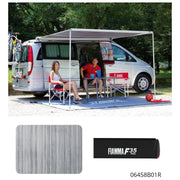 Fiamma F35 Pro 250 Awning Deep Black Case Royal Grey Fabric Campervan Caravan Fiamma - Dynamic Drive