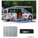Fiamma F35 Pro 250 Awning Deep Black Case Royal Grey Fabric Campervan Caravan Fiamma - Dynamic Drive