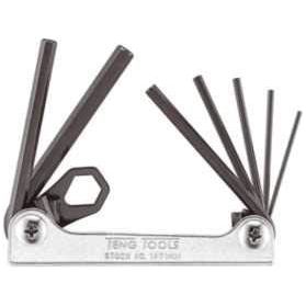 Teng Tools Folding Hex Key Set 1.5-6 mm 7 Pieces Teng Tools - Dynamic Drive