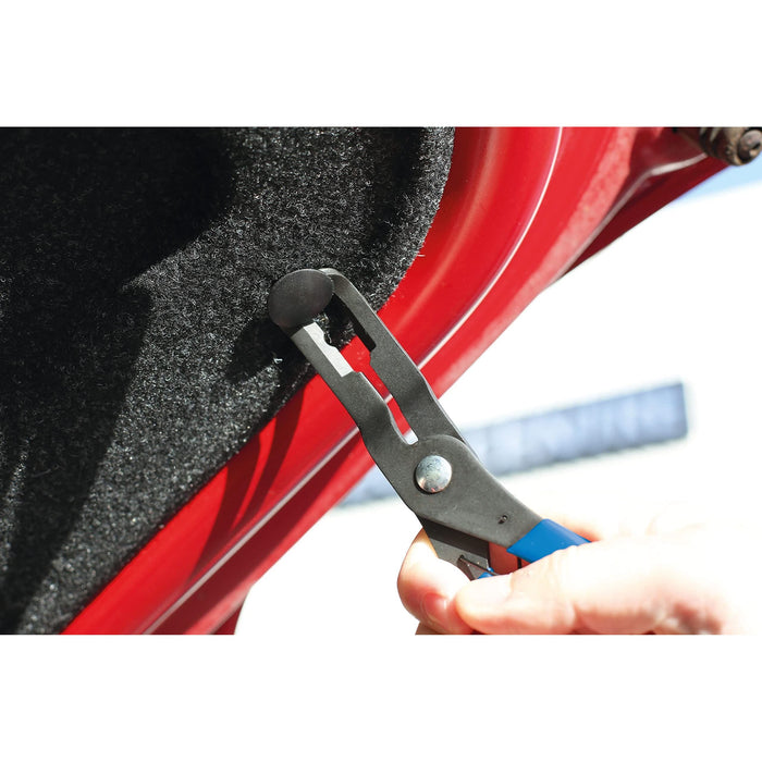 Laser Trim Clip Pliers - 80 Degree Offset 8541 Laser - Dynamic Drive