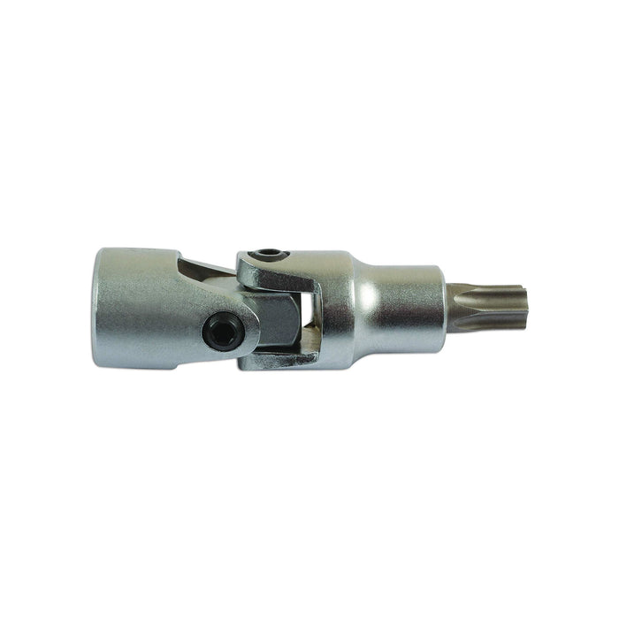 Laser Universal Joint Star Socket Bit 3/8"D T45 2904 Laser - Dynamic Drive