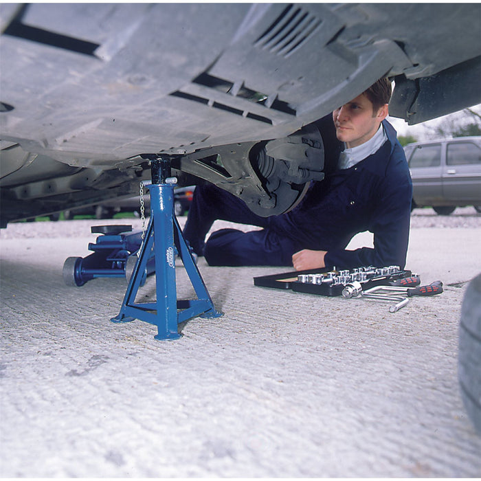 Draper Axle Stands, 2 Tonne (Pair) 54721 Draper - Dynamic Drive