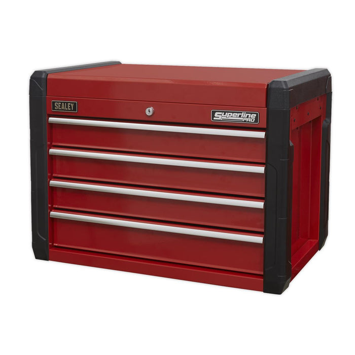Sealey Topchest 4 Drawer with Ball-Bearing Slides AP3401 Sealey - Dynamic Drive