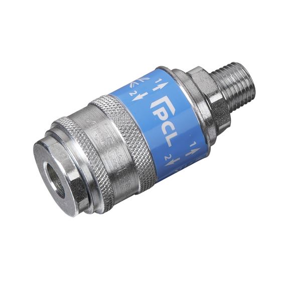Sealey Safety Coupling Body Male 1/4"BSPT AC56 Sealey  - Dynamic Drive