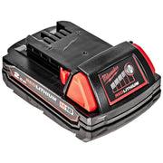 Milwaukee M18B2 M18 2.0Ah Lithium-Ion Battery - Red Milwaukee - Dynamic Drive