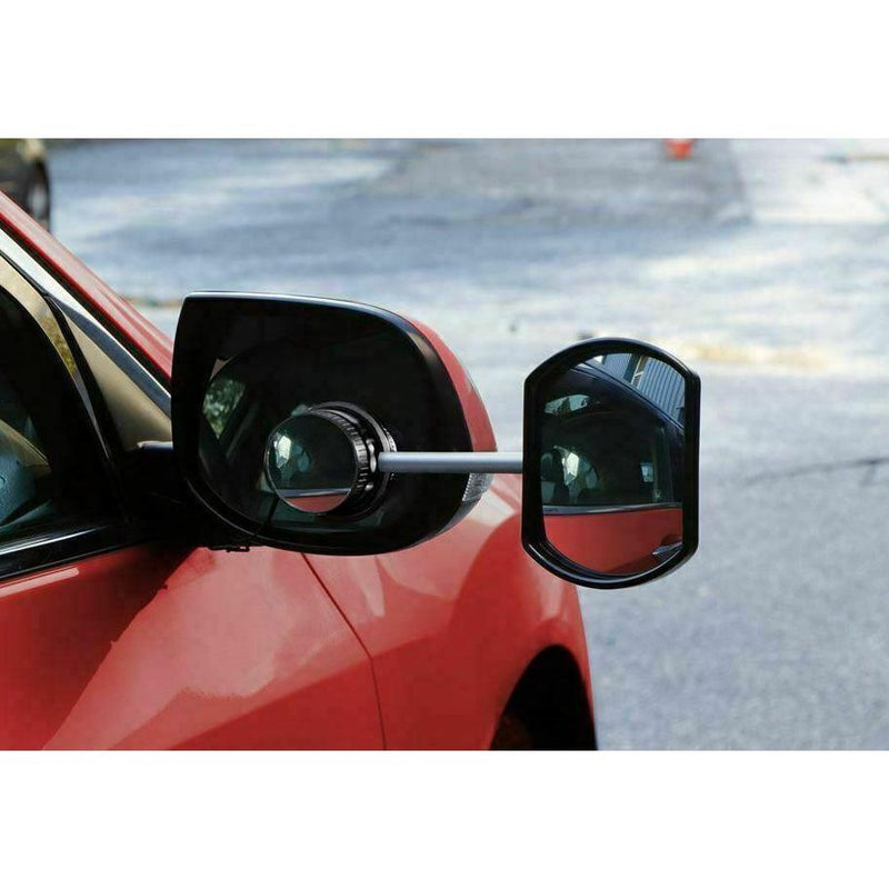 Suck It And See Towing Wing Mirror Stick On Extension Twin Pack Convex + Flat Streetwize  - Dynamic Drive