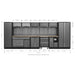 Superline Pro Superline PRO Storage System with Pressed Wood Worktop 4.9m Superline Pro - Dynamic Drive