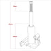 Viking Viking Bottle Jack 3 Tonne PBJ3S Viking - Dynamic Drive