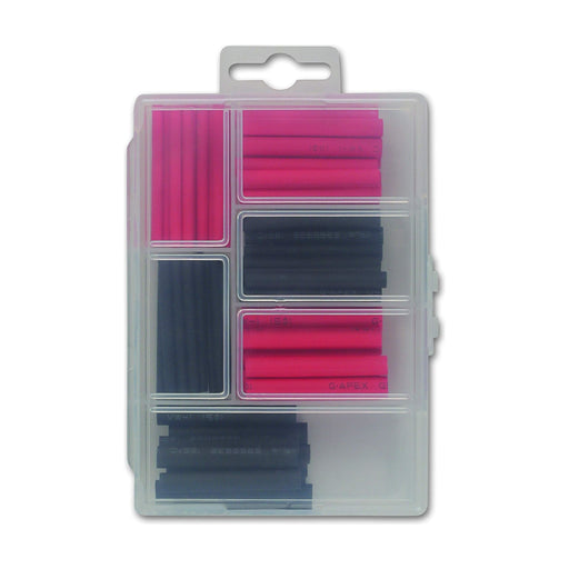 Connect Assorted Mini Box Heat Shrink Sleeving 60pc 36819 Tool Connection - Dynamic Drive