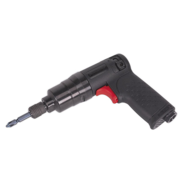 Sealey Air Pistol Screwdriver Mini 600lb.in(67Nm) Composite Premier SA623 Sealey - Dynamic Drive