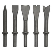 Sealey Air Hammer Chisel Set 120mm 5pc SA12C Sealey - Dynamic Drive