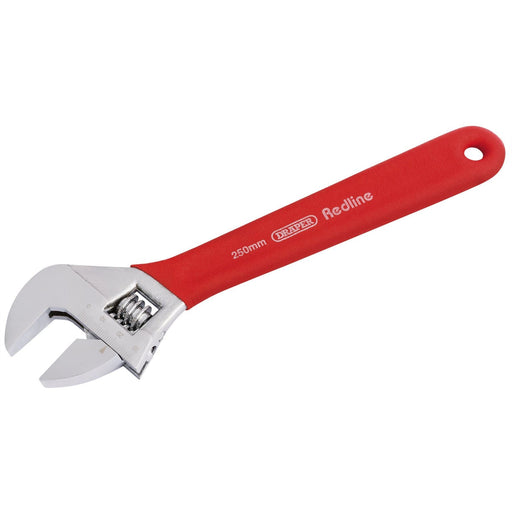 Draper Soft Grip Adjustable Wrench, 250mm, 30mm Capacity 67632 Draper - Dynamic Drive